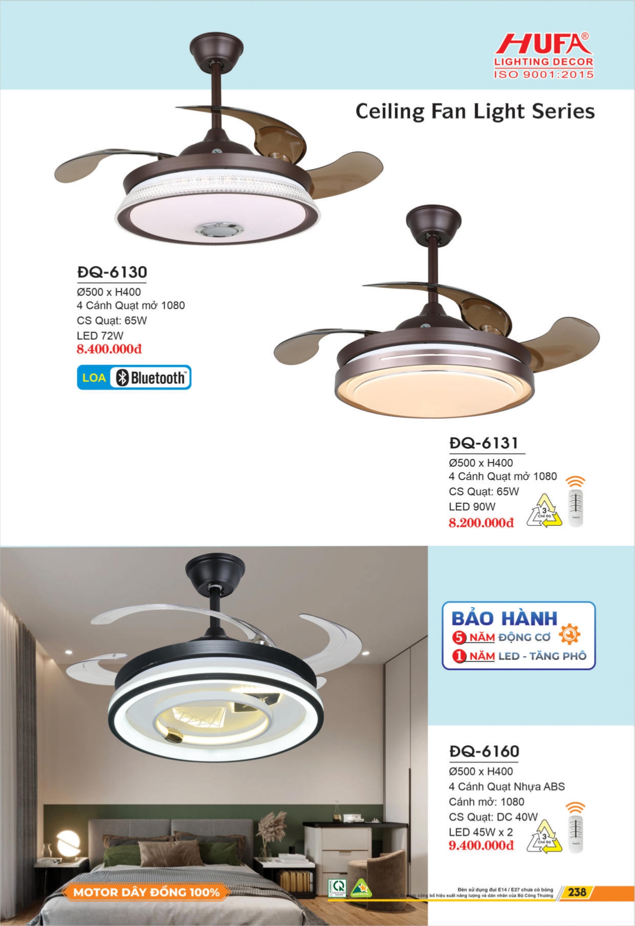 Bảng giá đèn LED HUFA 2026